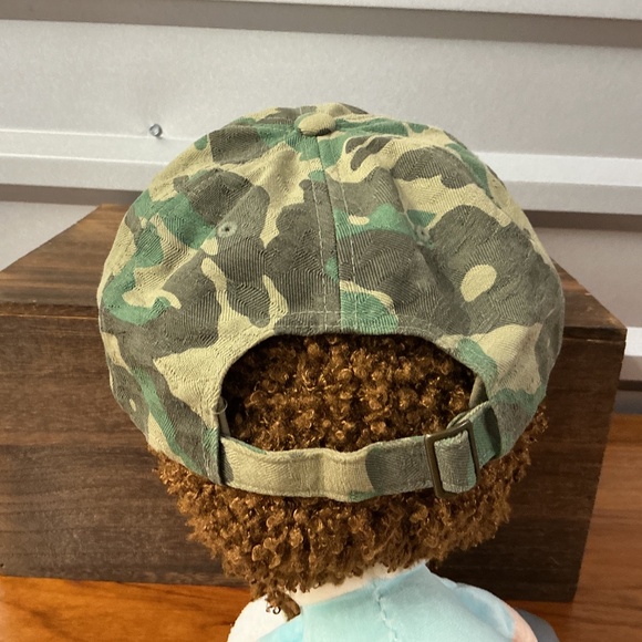 Stussy Camo Cotton Dad Strap Back Cap One Size - Picture 5 of 8